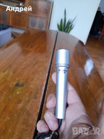 Стар микрофон Sanyo HM 790, снимка 2 - Антикварни и старинни предмети - 37568966