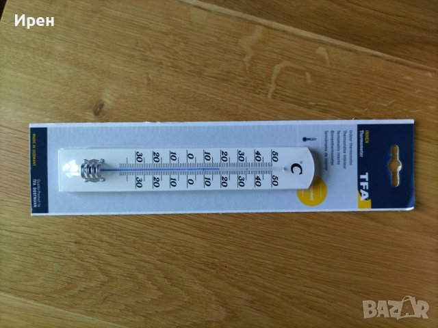 Немски термометър за помещения TFA, снимка 1 - Други стоки за дома - 43111353