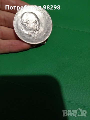 Монета 1965 год Великобритания Чърчил, снимка 1 - Колекции - 34841766