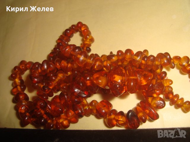 КЕХЛИБАРЕНО КОЛИЕ 100% НАТУРАЛЕН БАЛТИЙСКИ КЕХЛИБАР РЪЧНА МАЙСТОРСКА ИЗРАБОТКА КРАСИВ ГЕРДАН 30868, снимка 7 - Колиета, медальони, синджири - 37912717