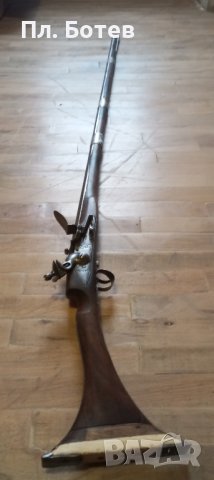 Стара кремъчна пушка , снимка 6 - Антикварни и старинни предмети - 43389810