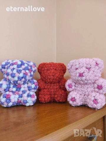 Страхотен подарък за любим човек - Мече от розички