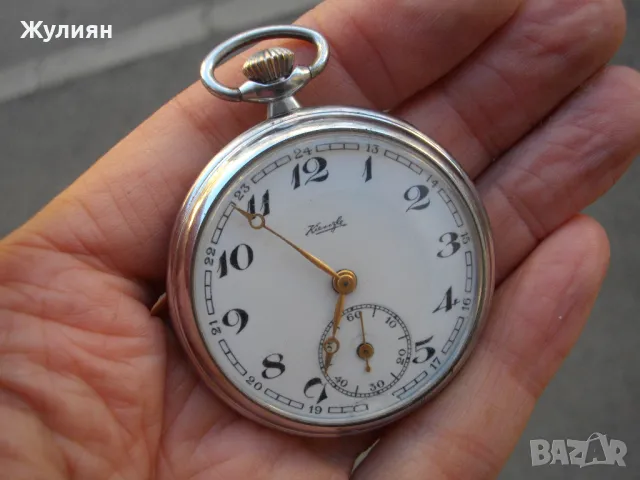 КОЛЕКЦИОНЕРСКИ СТАР ДЖОБЕН ЧАСОВНИК KIENZLE , снимка 3 - Антикварни и старинни предмети - 47567885