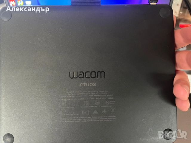Графичен таблет Wacom Intuos CTL-4100 без писалка, снимка 2 - Таблети - 52545675