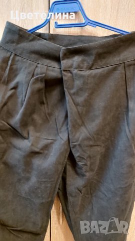 Страхотен панталон с висока талия, М-Л, снимка 3 - Панталони - 35523634