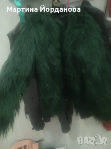 Дамско пухесто сако Zara размер М