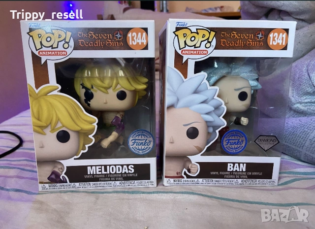 Funko pop фигурки - the seven deadly sins