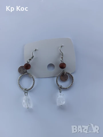 стилни обици с примка, снимка 2 - Обеци - 51222003