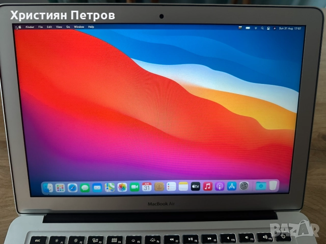 КАТО НОВ ! MacBook Air (13-инчов, early 2014) - i5 - SSD 256GB - A1466, снимка 3 - Лаптопи за работа - 51572910