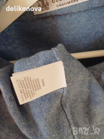  Кашмир Brunello Cucinelli Original Size XL-2XL Нов мъжки пуловер, снимка 7 - Пуловери - 42937905