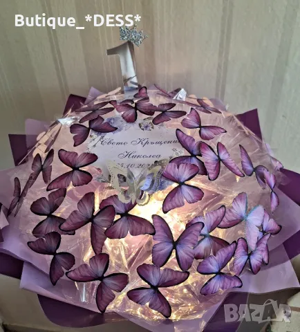 НОВО‼️Светещи, ръчно изработени букети "DESS", снимка 9 - Подаръци за жени - 45688376