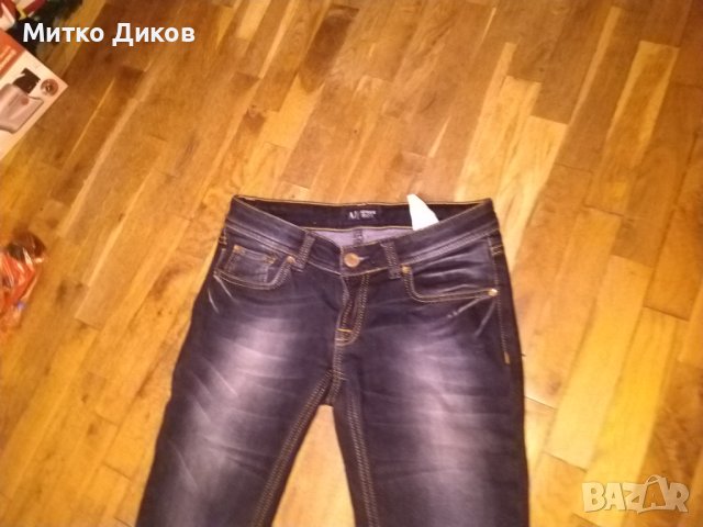 Armani jeans маркови нови №28 ханш-40см и дължина 104см, снимка 12 - Дънки - 43385308