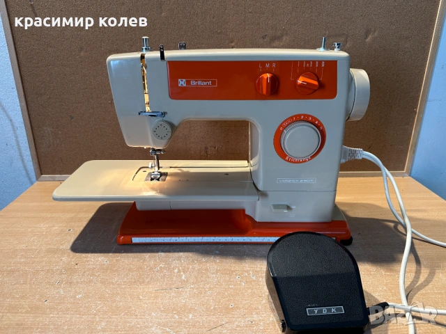 шевна машина "BRILLANT Vollzickzack", снимка 4 - Шевни машини - 53265793