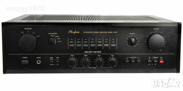 accuphase e-207 stereo amplifier-made in japan, снимка 6 - Ресийвъри, усилватели, смесителни пултове - 27503374