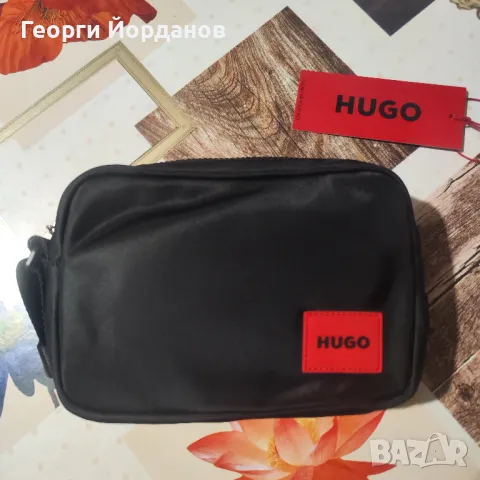 Оригинална мъжка чанта за през рамо HUGO BOSS Ethon (ново), снимка 3 - Чанти - 49521953