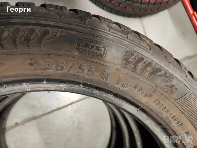 2бр.зимни гуми 235/55/18 General, снимка 4 - Гуми и джанти - 49779987