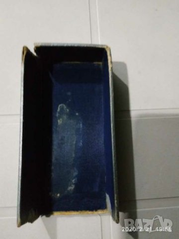 Стара кутийка от френски парфюм Арт Деко 1930, снимка 6 - Антикварни и старинни предмети - 28183549