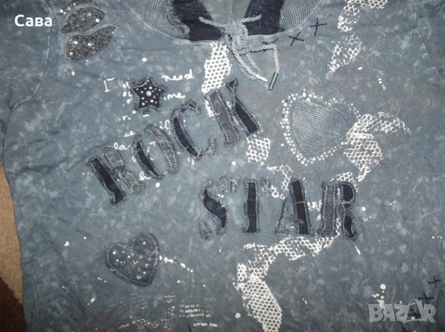 Блузи и потник TRENDY  дамски,38-42, снимка 4 - Блузи с дълъг ръкав и пуловери - 51132946