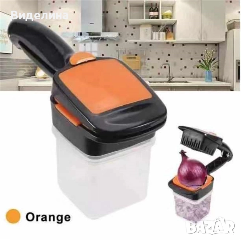 Кухненско, мултифункционално ренде за плодове и зеленчуци 5 в 1 Genius Nicer Dicer, снимка 11 - Аксесоари за кухня - 51819559