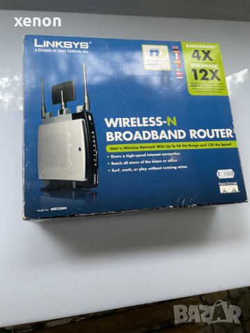 Linksys, Cisco WRT300N  Wireless-N Broadband Router , снимка 5 - Рутери - 40605890