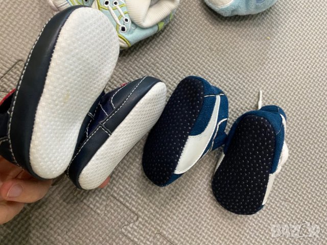 Лот нови бебешки обувки 0-6м, снимка 5 - Бебешки обувки - 28424960