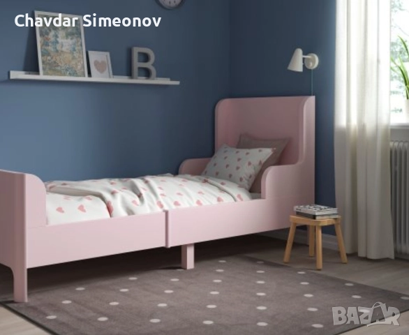 Разтегателно детско легло от Икея, снимка 2 - Мебели за детската стая - 52652941