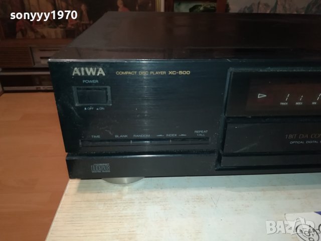 ЗАЯВЕНО-AIWA XC-500E CD PLAYER OPTICAL OUT-ВНОС SWISS 1712231957, снимка 7 - CD дискове - 43452585