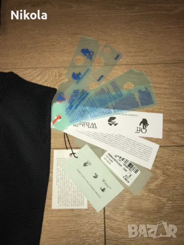 OFF-WHITE Liquid Mirko Print , Oversized - суичър, размер: S, снимка 11 - Суичъри - 48354531