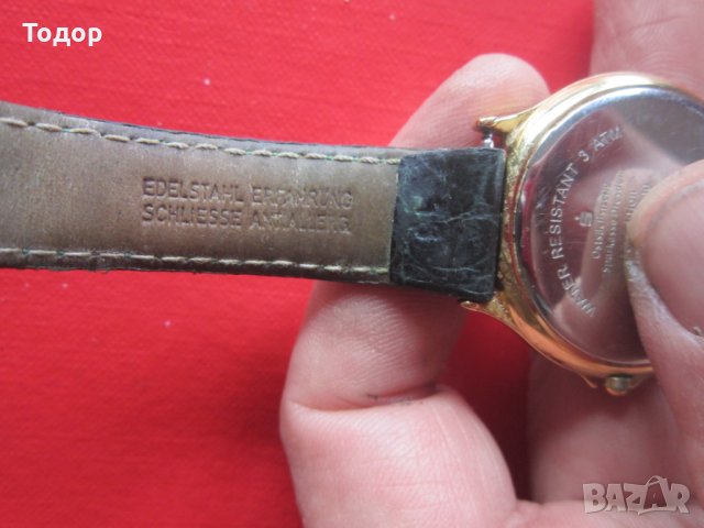 Уникален Позлатен арт часовник Дрезден 2, снимка 5 - Мъжки - 28334923