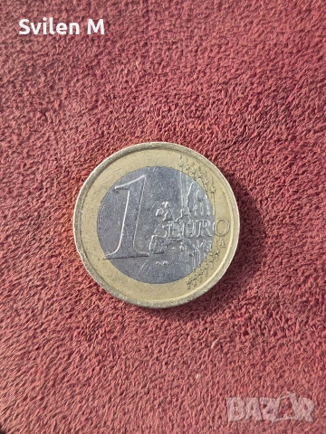 Колекционерска монета 1 евро 2002 г., снимка 2 - Колекции - 53593917