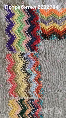 Ръчно плетена кувертюра,покривало за спалня, одеало , снимка 12 - Покривки за легло - 43551913