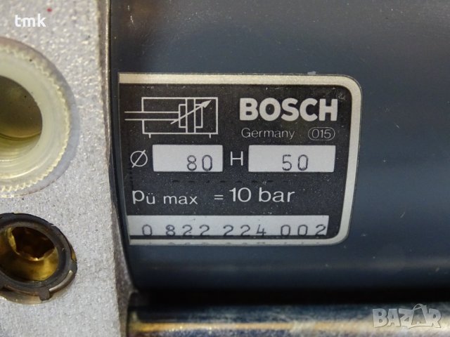 пневматичен цилиндър BOSCH ø80 H 50, снимка 3 - Резервни части за машини - 33340379
