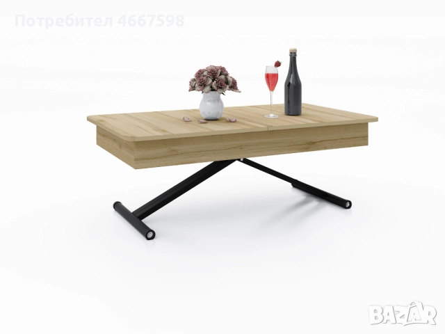 Разтегателна маса МОХИТО ПДЧ с повдигащ механизъм – трапезна