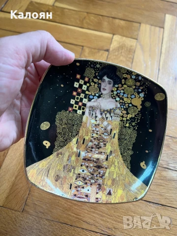 Чинийка с изображение на картина на Густав Климт 