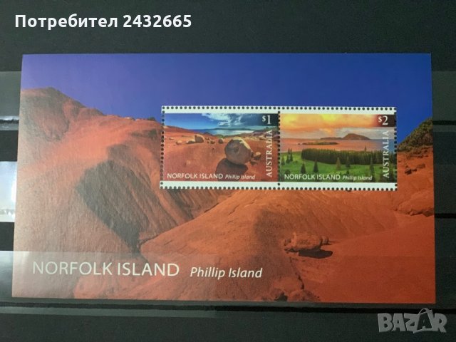 161. Норфолк 2019 =  “ Природа. Пейзажи от остров Филип”, **, MNH.