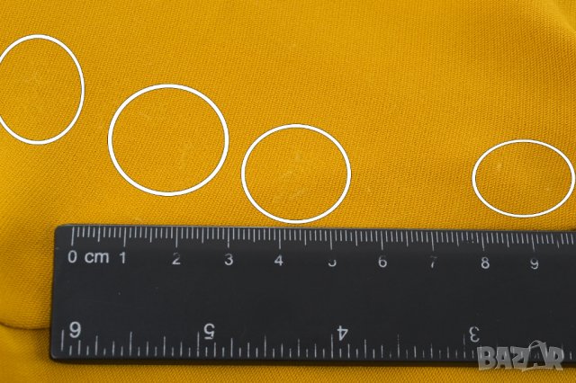 Рокля в цвят горчица марка La Aurora - 3XL, снимка 8 - Рокли - 33238061