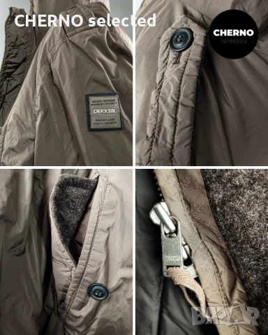 Пухено яке с качулка DEKKER Hooded Goose Down Jacket – Размер XL , снимка 11 - Якета - 53025053