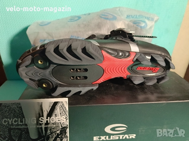 обувки за колоездене EXUSTAR, снимка 3 - Спортна екипировка - 52345977