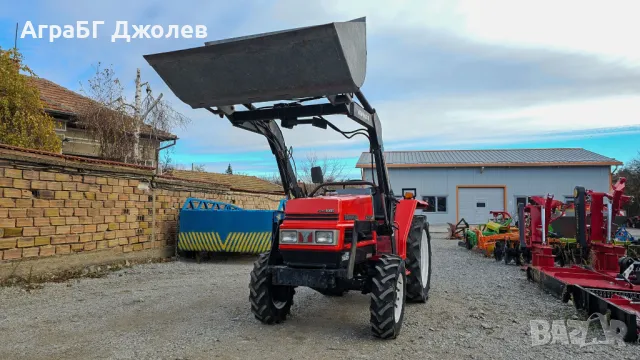 Японски трактор Yanmar FX235D с челен товарач, 23.5 кс, 4x4, АграБГ Джолев , снимка 7 - Селскостопанска техника - 48124577