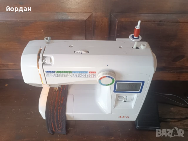 Шевна машина AEG, снимка 4 - Шевни машини - 50952840