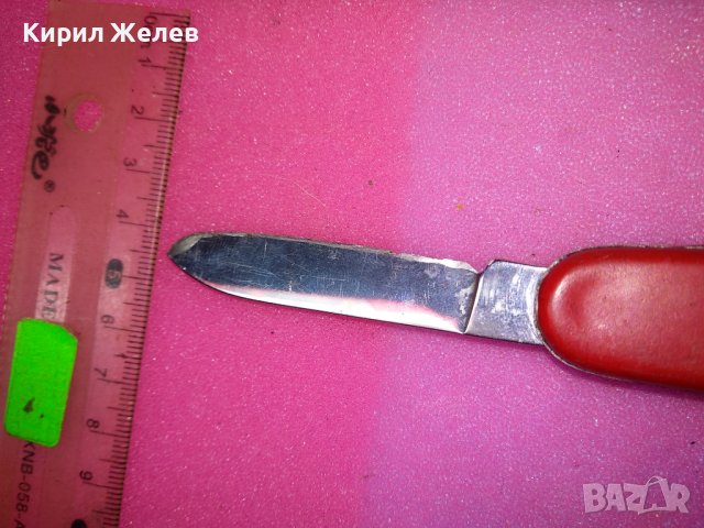 СТАРО КОМБИНИРАНО МНОГОФУНКЦИОНАЛНО ДЖОБНО НОЖЧЕ За КОЛЕКЦИЯ ПОЛЗВАНЕ 41998, снимка 5 - Колекции - 44041421