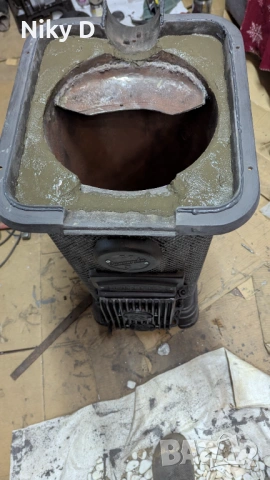 Стара антична печка, снимка 11 - Други ценни предмети - 53532195