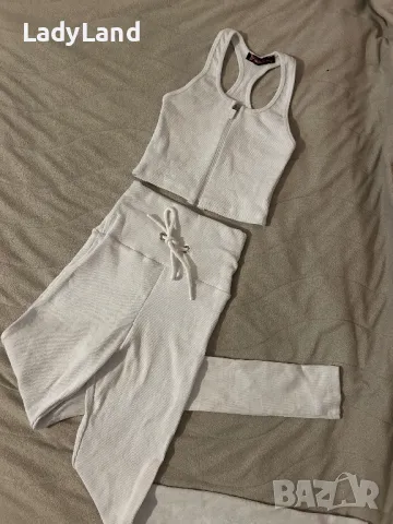 Бял комплект рипс 