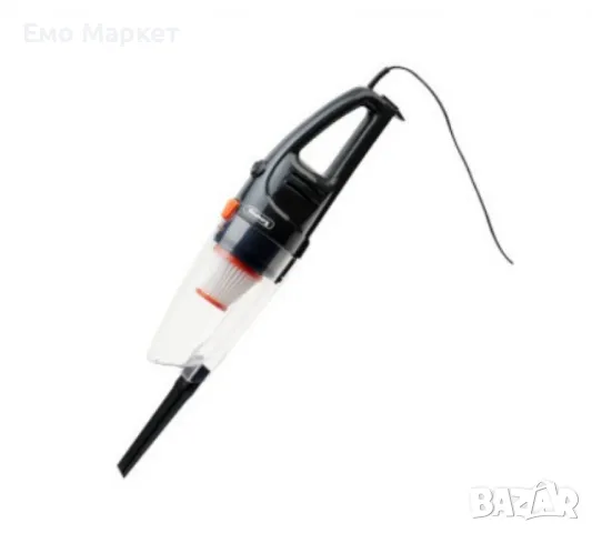 Прахосмукачка вертикална и ръчна 2в1 Rosberg, 600W, 0.8л., Циклон, Без торба, Черен/оранжев, снимка 10 - Прахосмукачки - 50052578