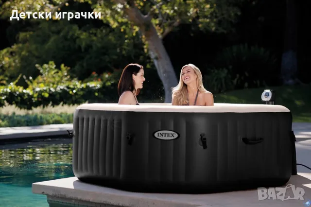 Джакузи Intex PureSpa Jet Bubble, 4 места, 201 х 71 см, 120 струи, LED дисплей и Wi-Fi управление, снимка 3 - Други - 49899528