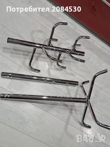 Закачалка хром - Австрия 180/53/53см, снимка 5 - Закачалки - 49431173