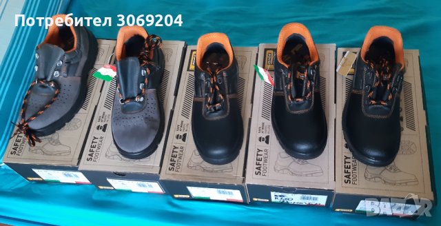 Мъжки работни обувки Panda с метално бомбе 40 и 41 номер, снимка 3 - Други - 40756696