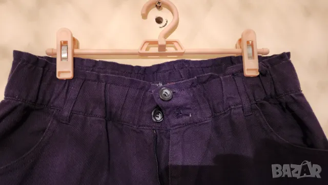 Дамски панталон черен mom fit , снимка 4 - Панталони - 49294140