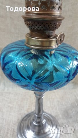 Старинна газена лампа, снимка 5 - Антикварни и старинни предмети - 26665952
