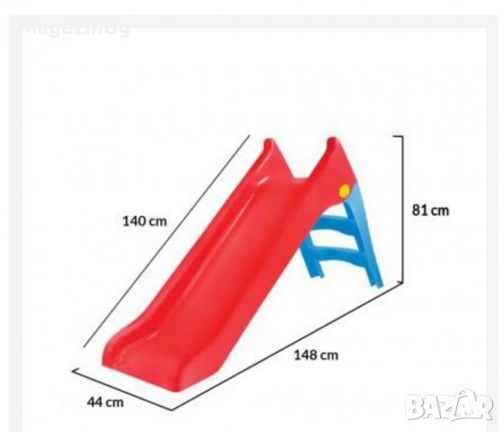 ПЪРЗАЛКА 140 CM ВОДНА 11966 ЧЕРВЕН parzalka , снимка 3 - Други - 39995385